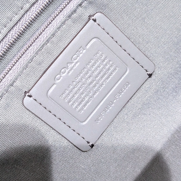Coach Charlie Gray Leather  Backpack main image 11